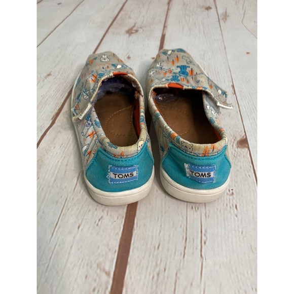 Toms Camping Bear Tiny Toddler Alpargatas 11 - Picture 3 of 5